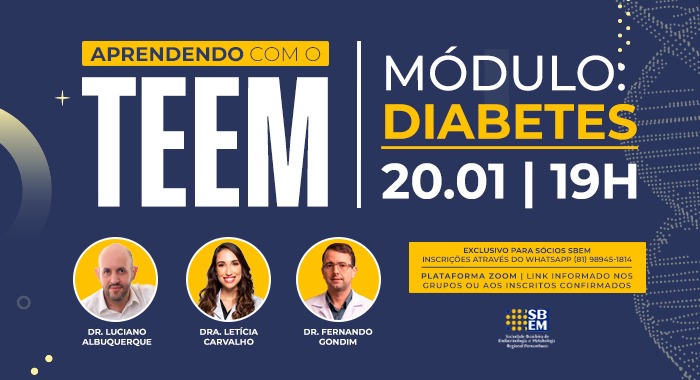 Aprendendo com o TEEM 2025 começa com diabetes