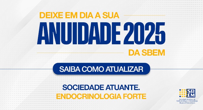 Pagamento da anuidade 2025