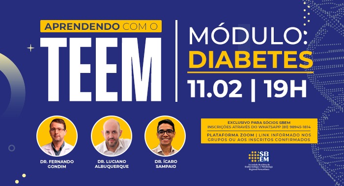 Diabetes no Aprendendo com o TEEM