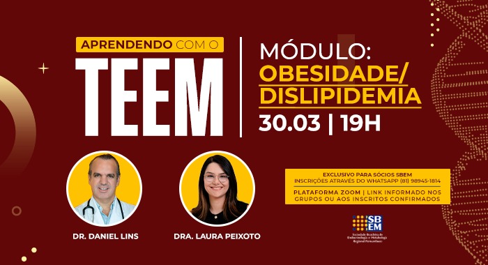 Obesidade e dislipidemia no Aprendendo com o TEEM