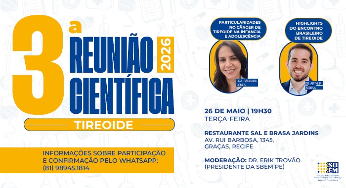 Tireoide na reunião científica de maio