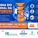 Campanha da osteoporose no Shopping Recife
